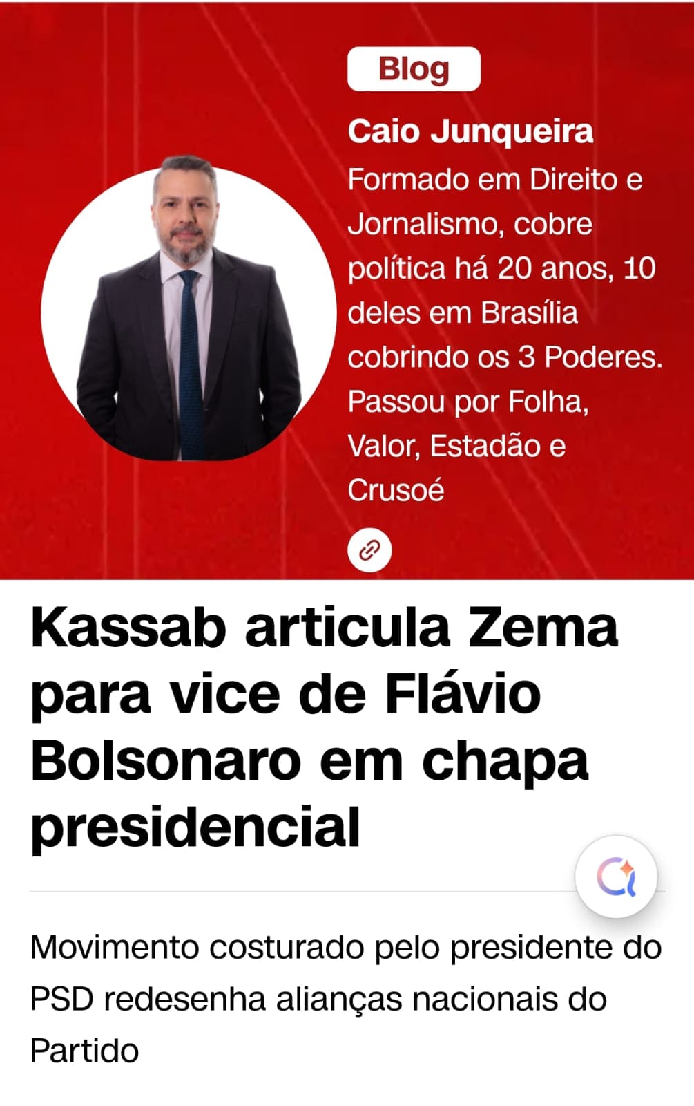 A realidade da direita que se impõe!