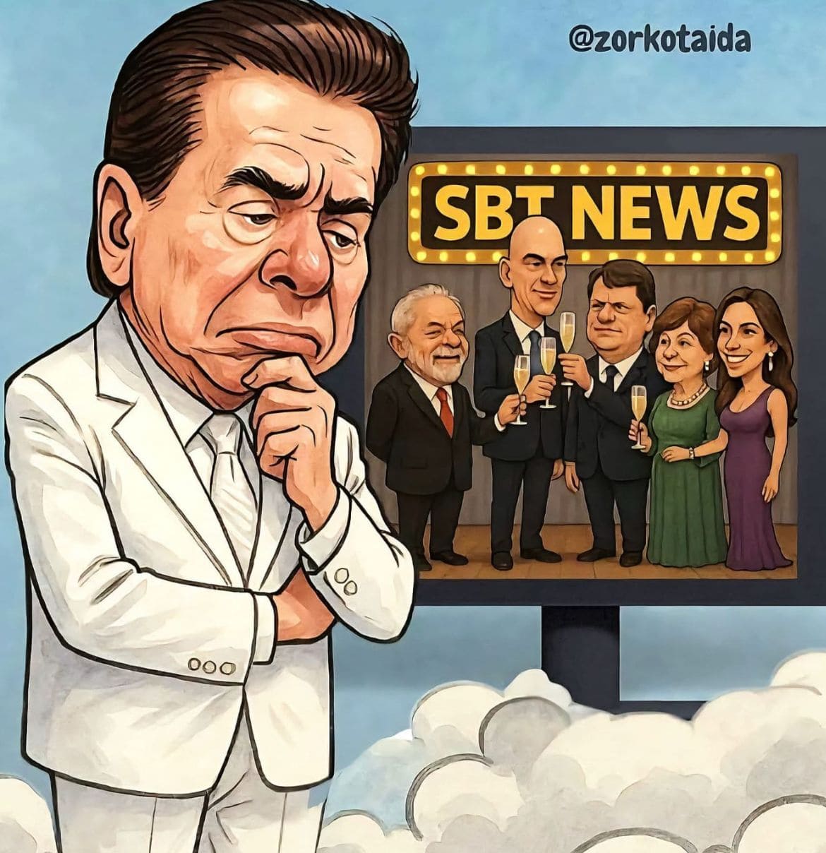 Lamentamos Silvio!