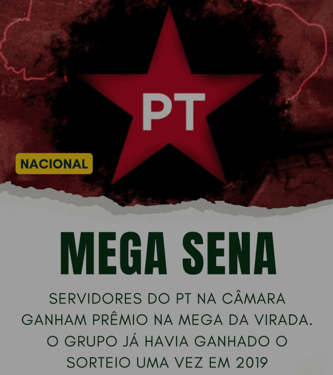 Mega só para eles!